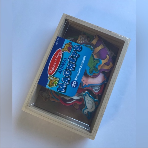 NWT Melissa & Doug wooden animal magnets - Picture 4 of 5